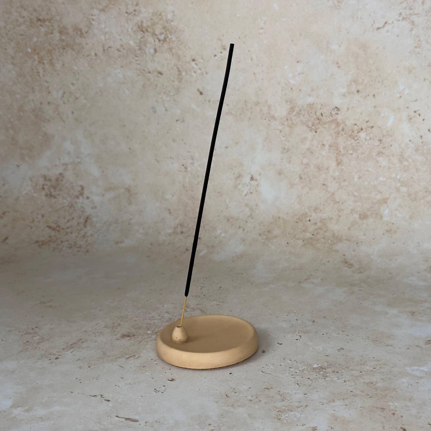 ZenRound Concrete Incense Holder