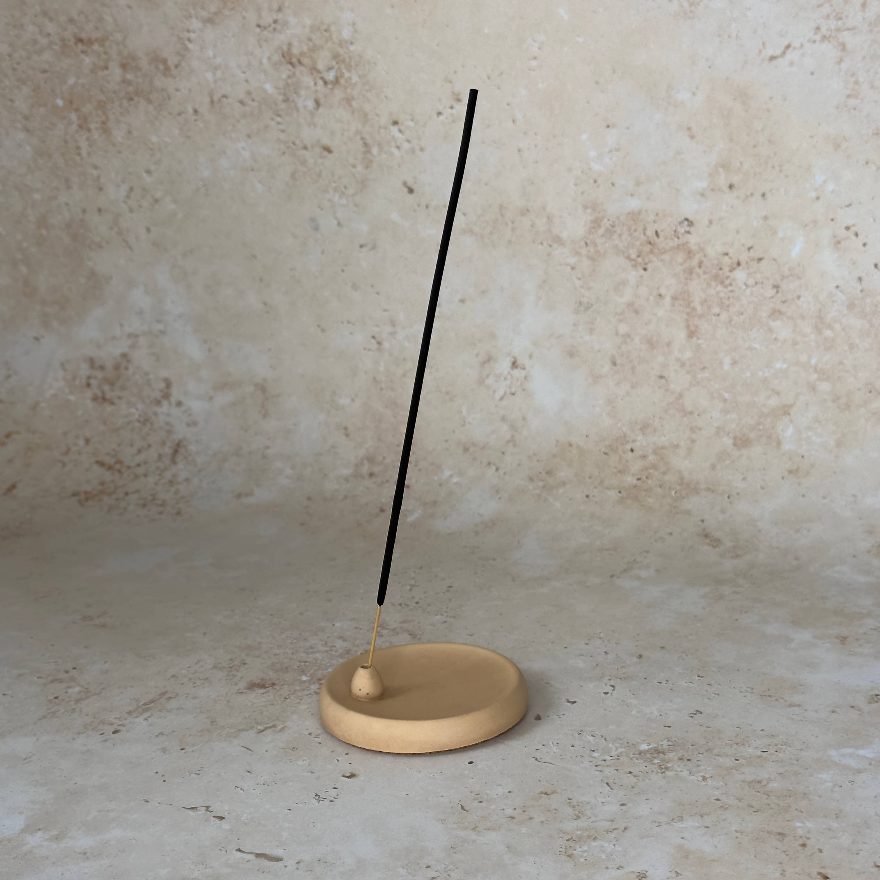 ZenRound Concrete Incense Holder