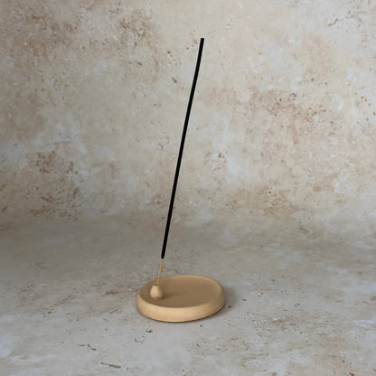 ZenRound Concrete Incense Holder