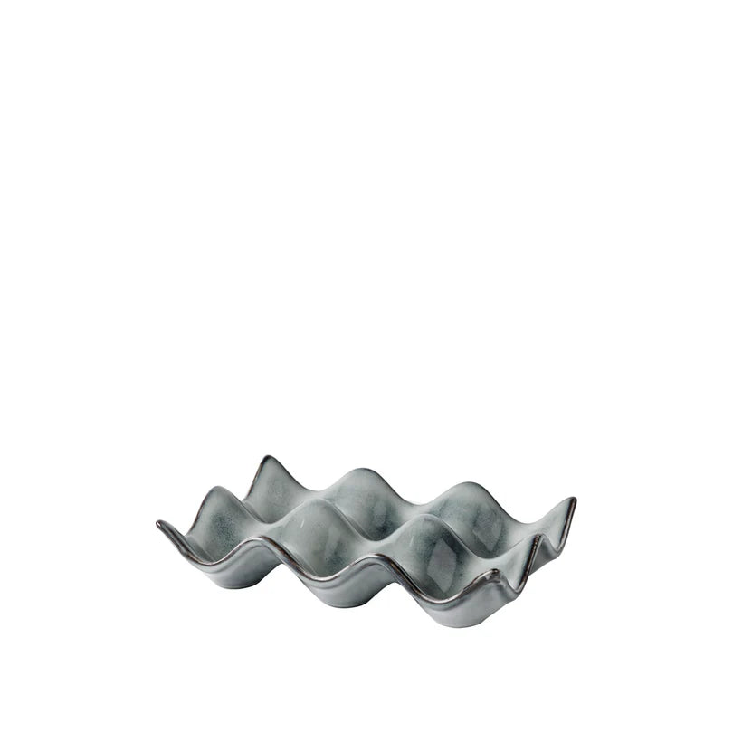 Broste Nordic Sea Stoneware Egg Tray