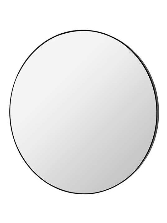Complete Large Circular Mirror - Black