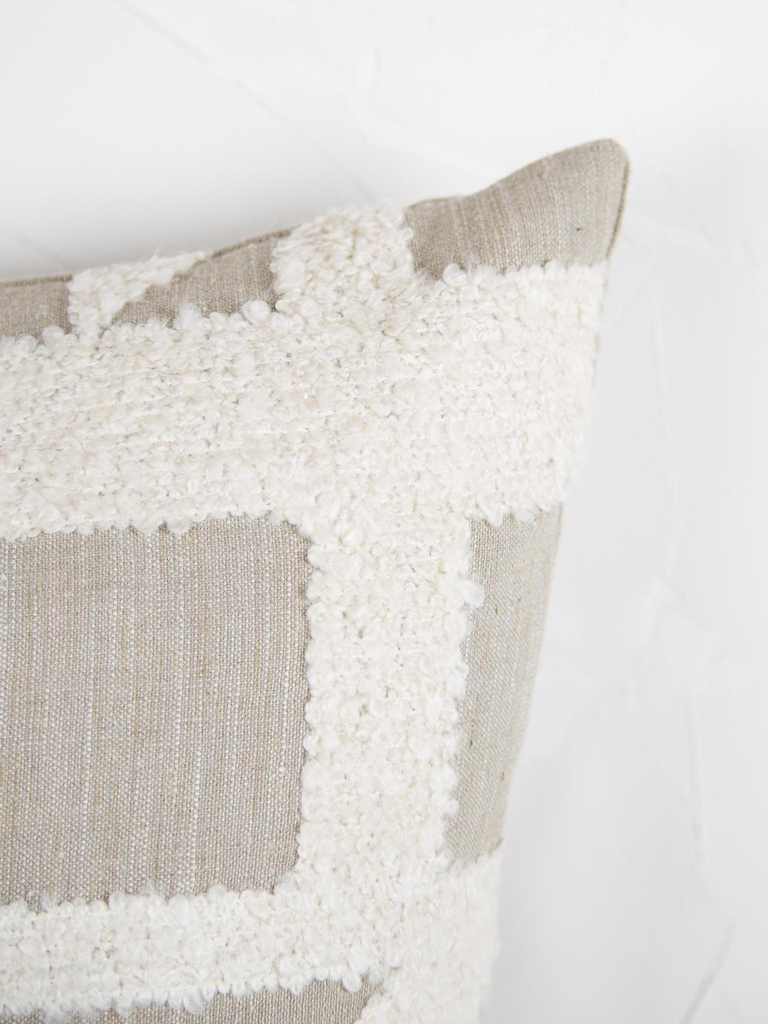Lila Cushion - Cream - 3 Sizes Available