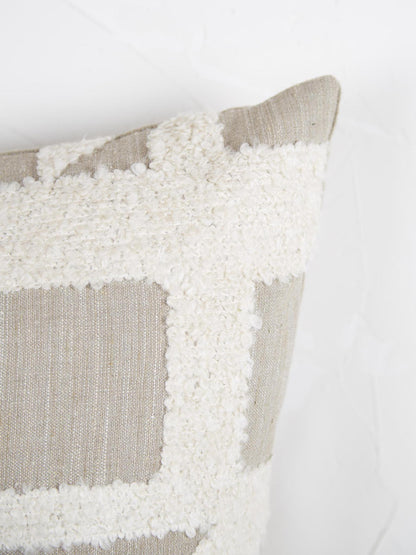 Lila Cushion - Cream - 3 Sizes Available