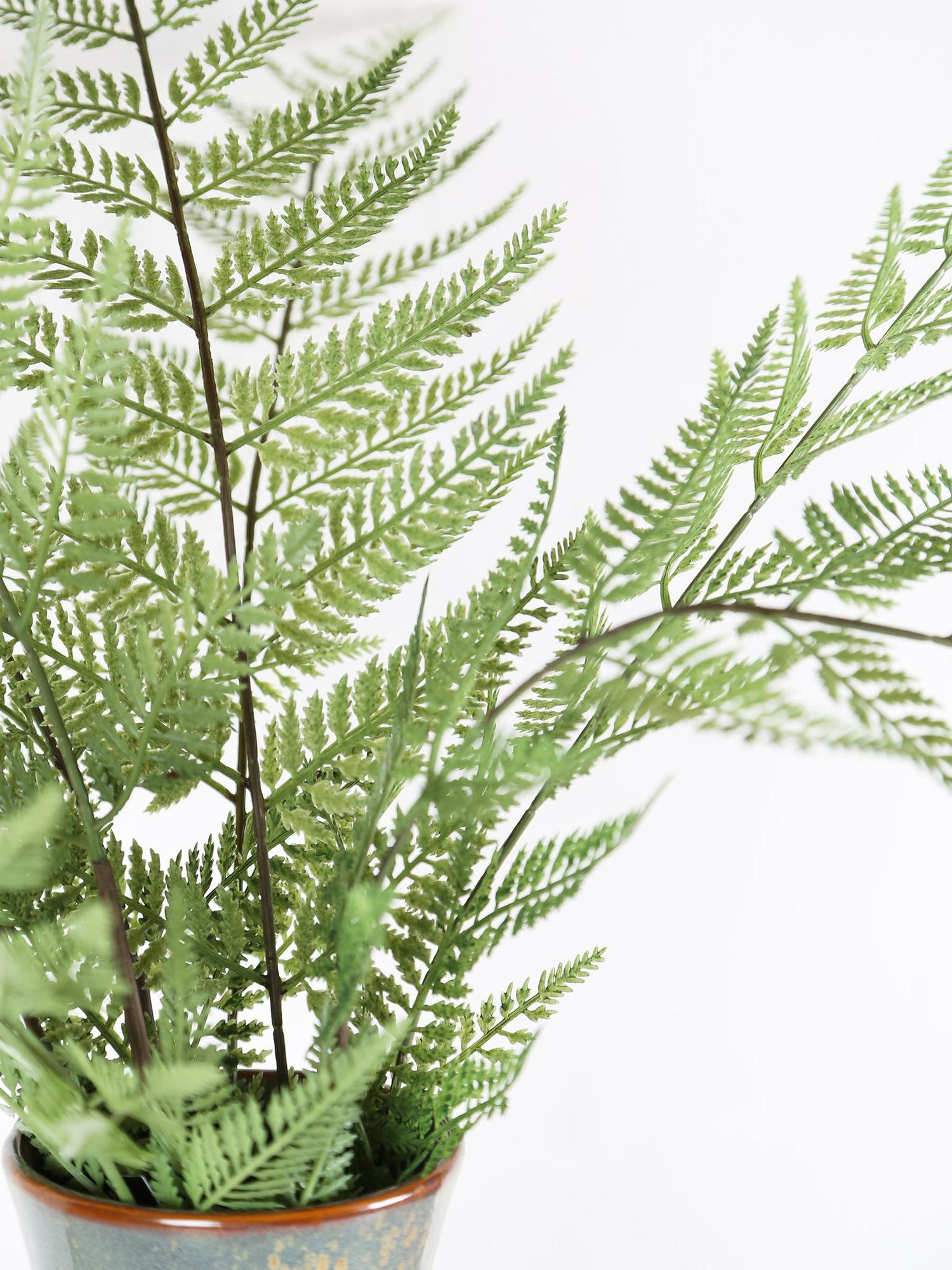 Faux Fern Bush Stem
