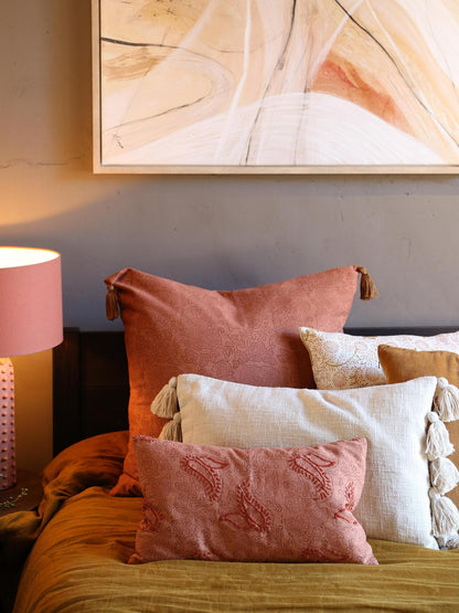 CRAFTED - Circe Hand Embroidered Cushion