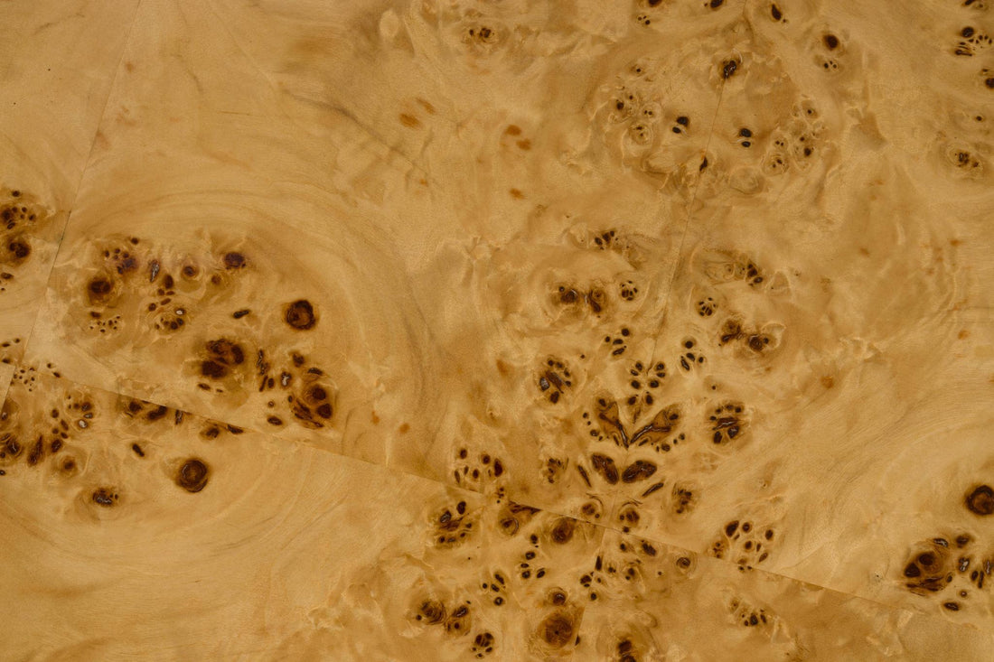 Quinn Side Table - Burl Wood