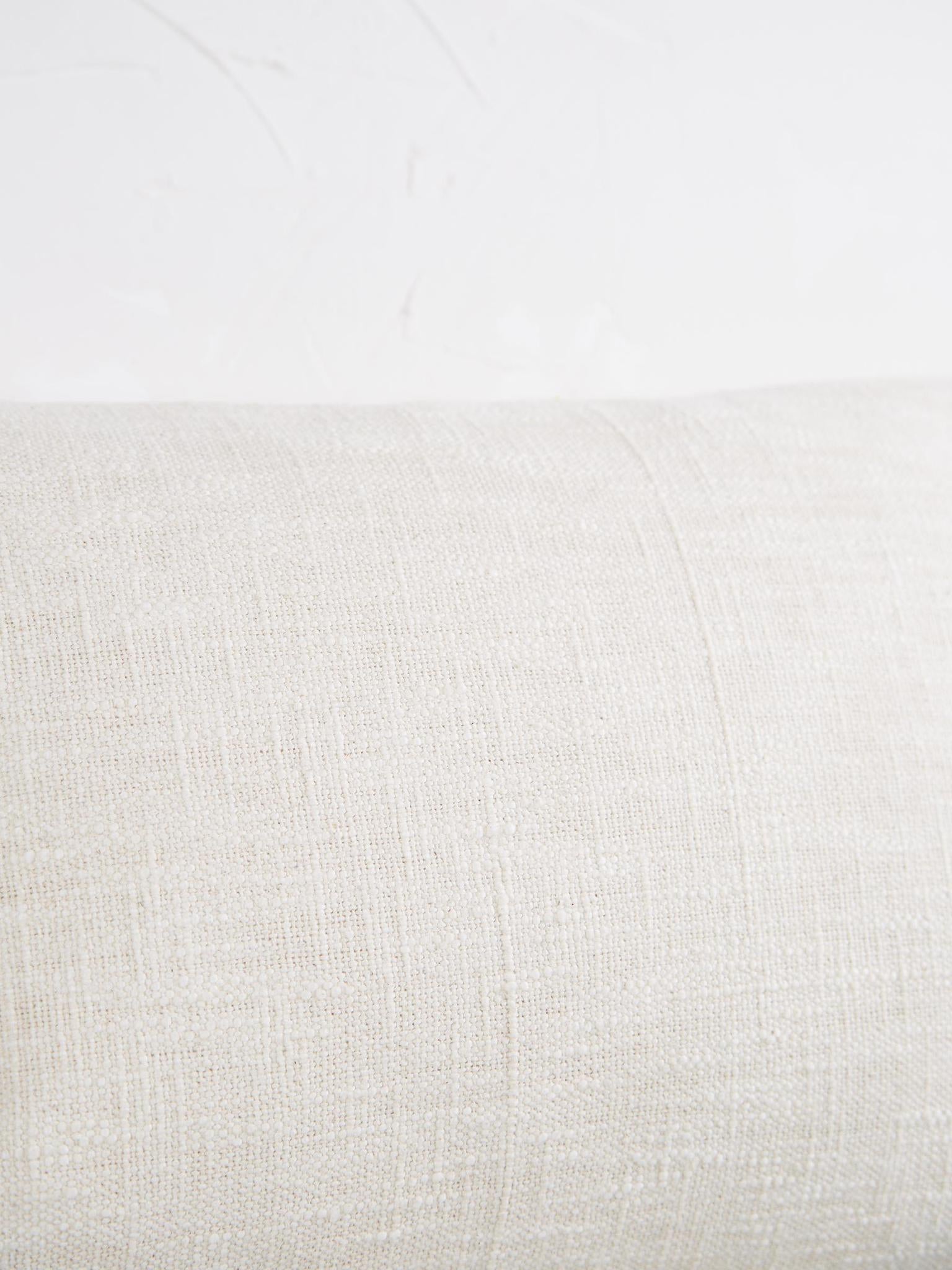 Cushion With Tassels - Off White