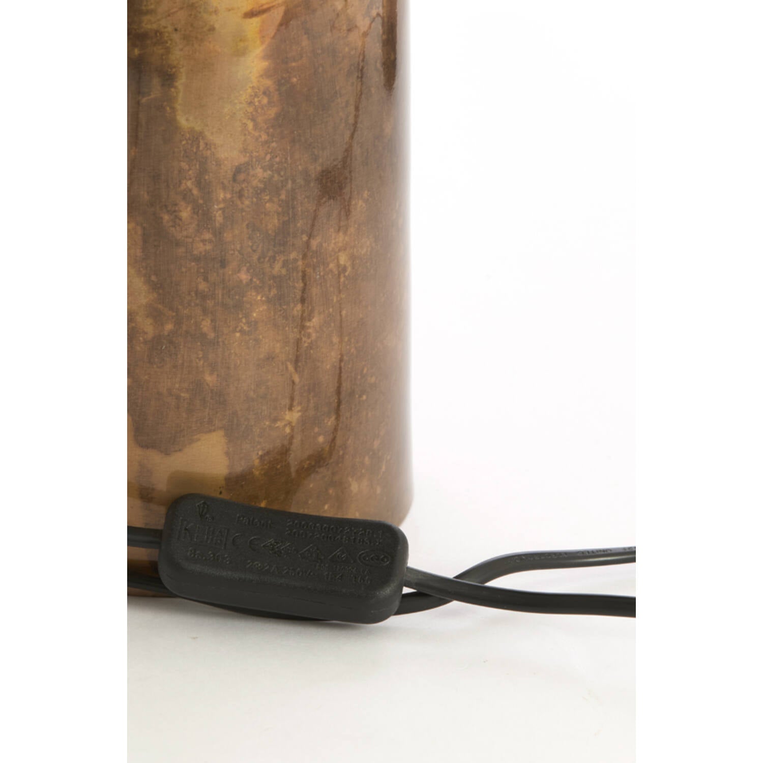 Tolima Table lamp - Copper, Bronze Coloured Metal - 23x35 cm