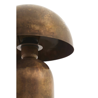 Tolima Table lamp - Copper, Bronze Coloured Metal - 23x35 cm