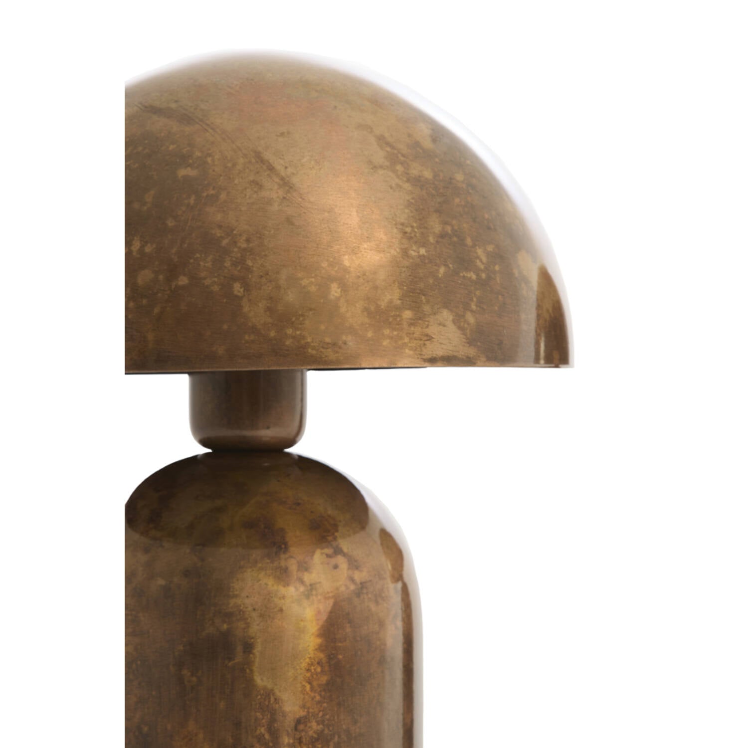Tolima Table lamp - Copper, Bronze Coloured Metal - 23x35 cm