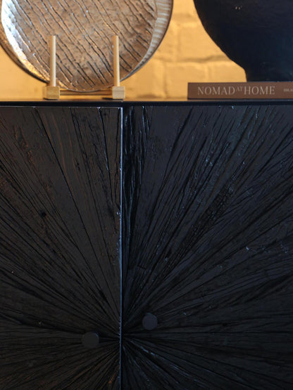 Damera Black Wooden cabinet