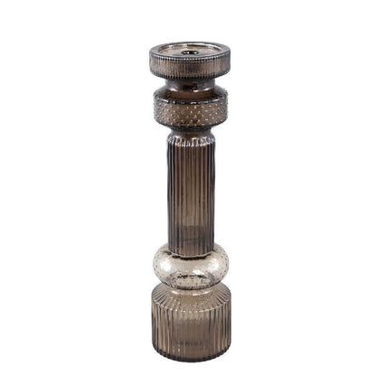 Tall Fadri Glass Candle Holder - 3 Colours Available