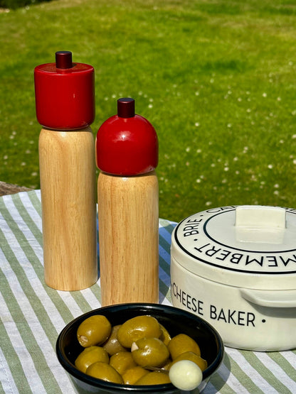 Salt &amp; Pepper Grinder - Red &amp; Red