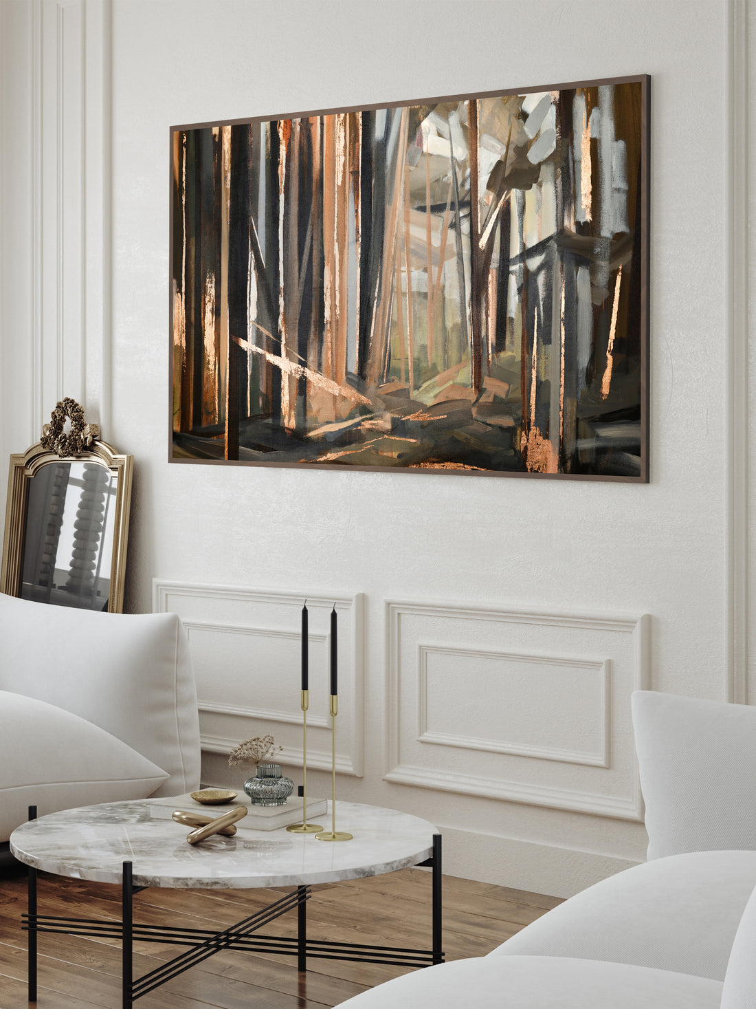 Copper Woods Wall Art - 152.5x102x4cm