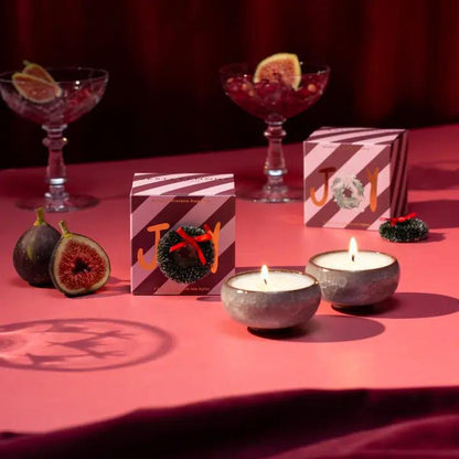 Sparkle Season: Joy Tealights - Set Of 2