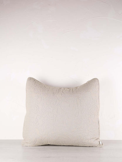 Isabelle cushion - Size Options Available - Eucalyptus Grey