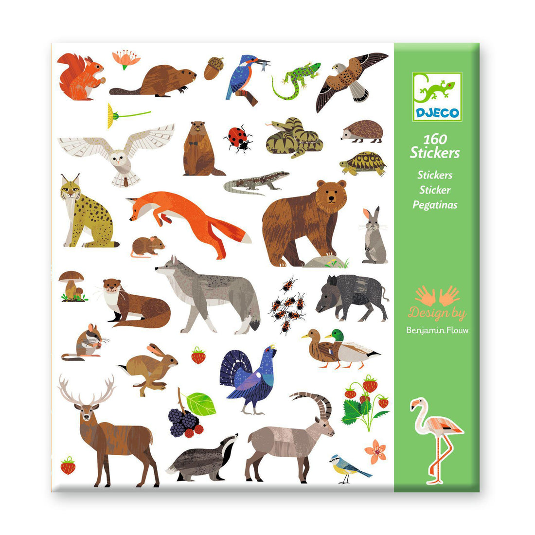 Paper Sticker Pack  - Fauna
