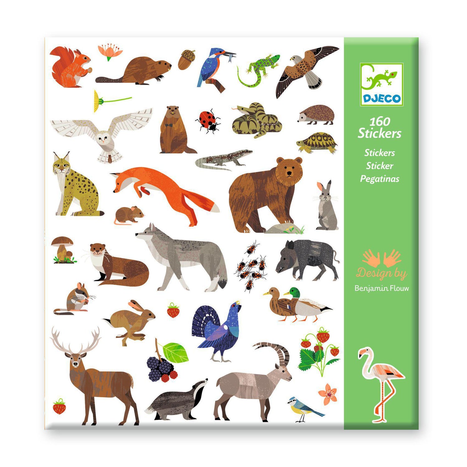 Paper Sticker Pack  - Fauna