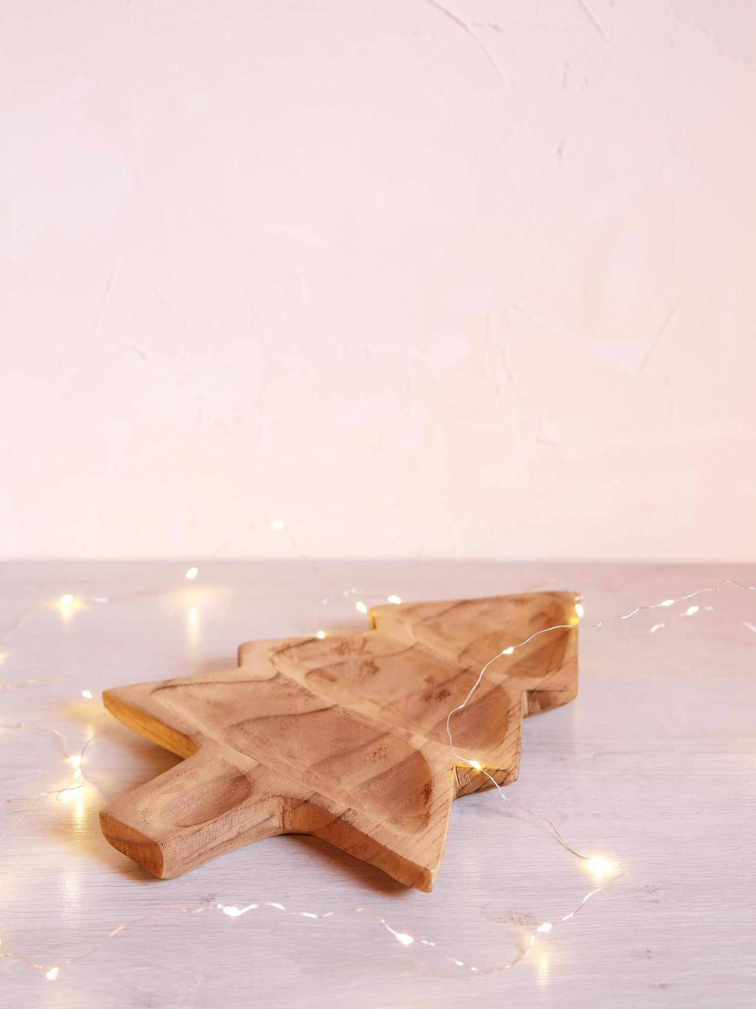 Wooden Christmas Tree Tray