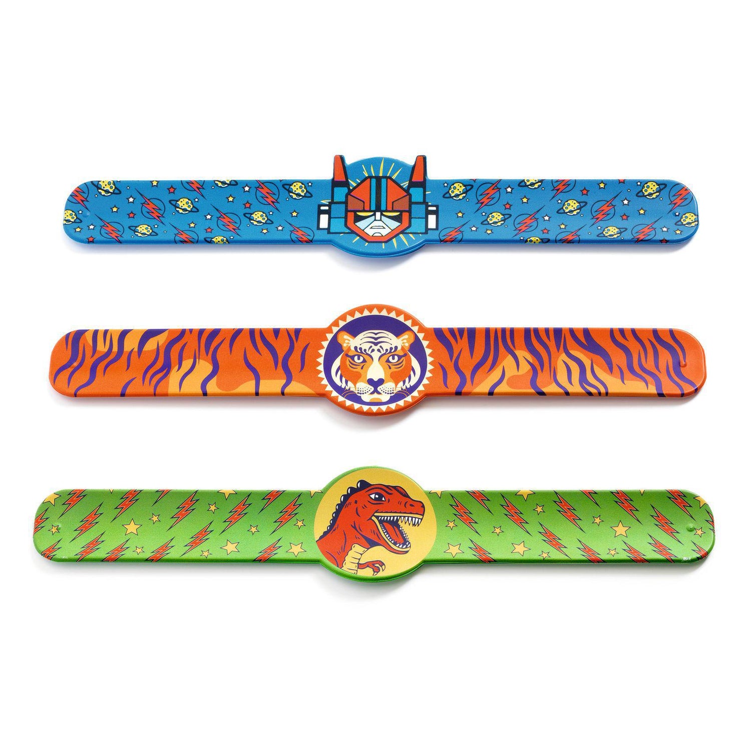 Patterned Snap Bracelets - 6 Options Available