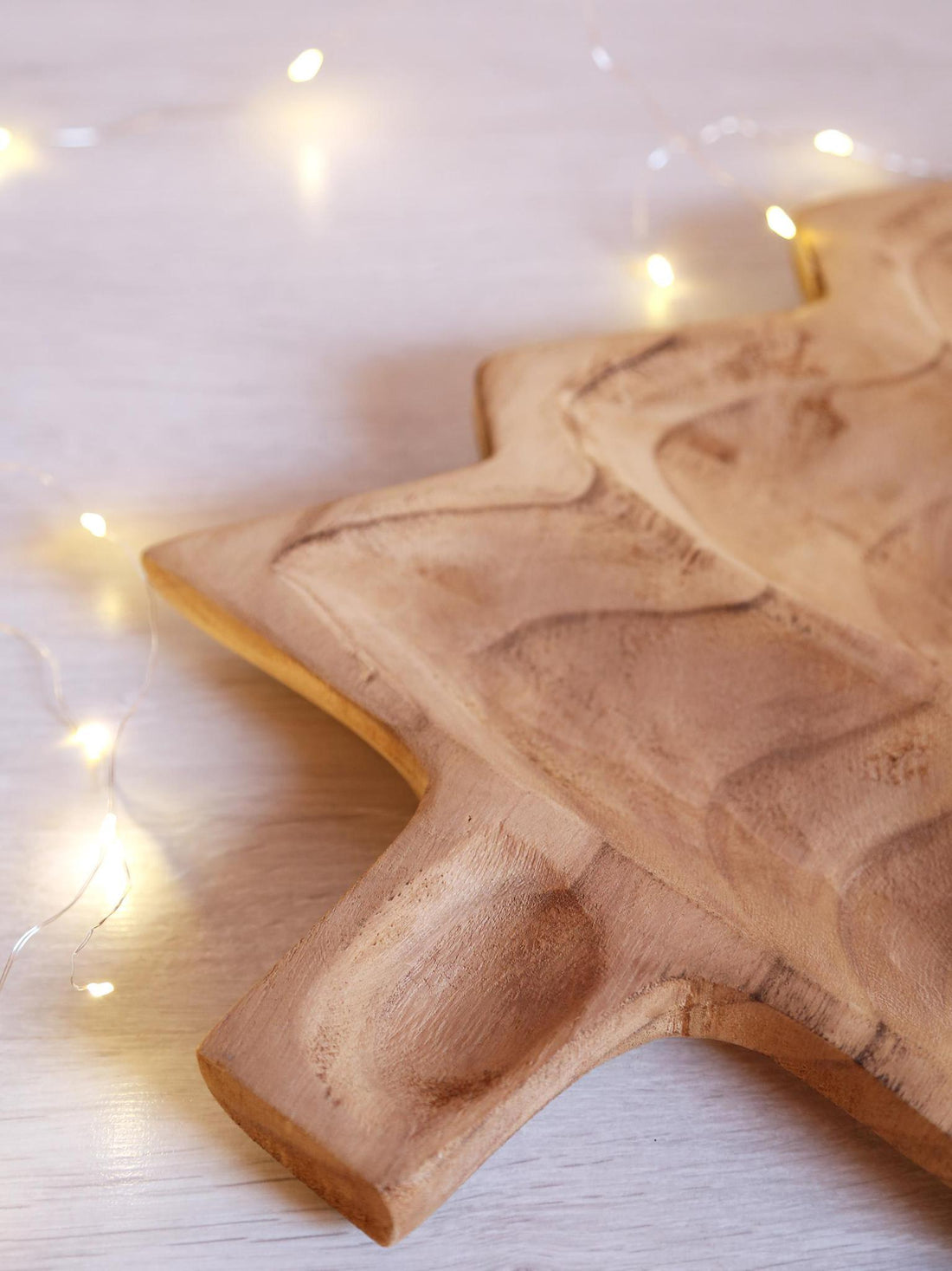 Wooden Christmas Tree Tray