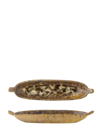 Milani Serving Plate - Brown