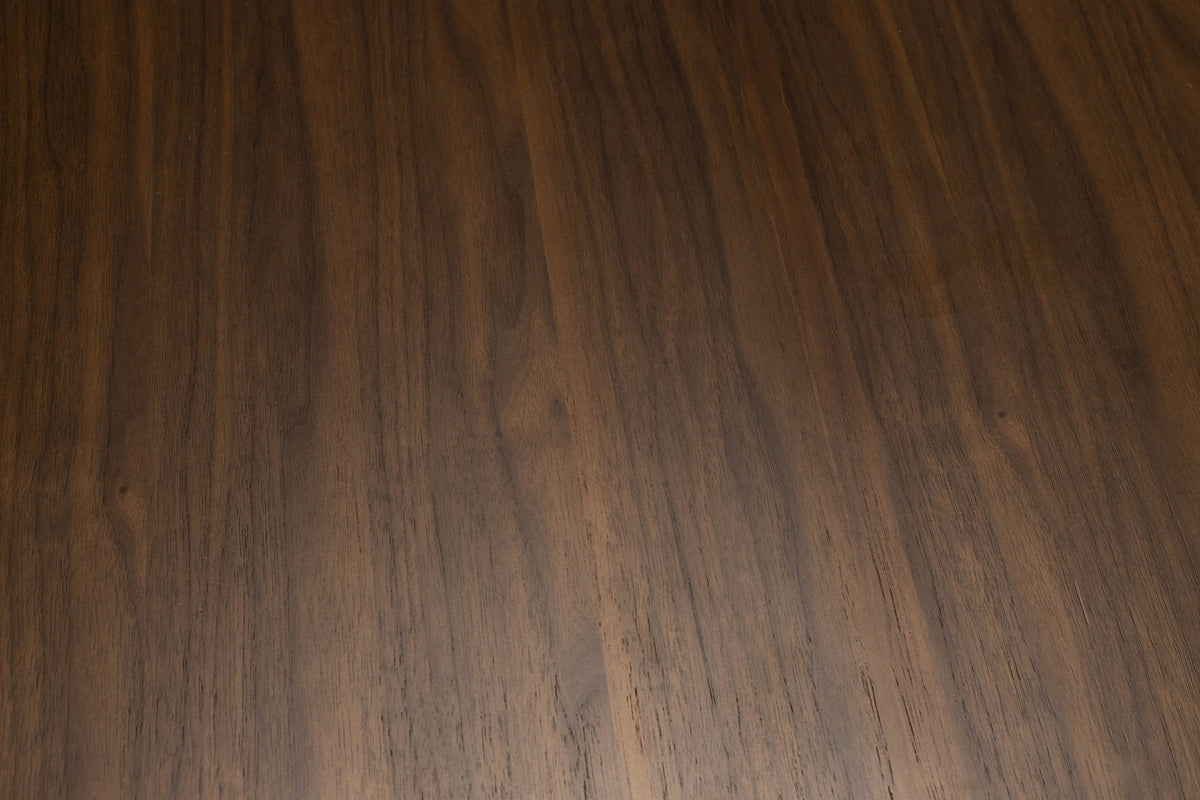 Storm Wooden Round Dining Table - Walnut