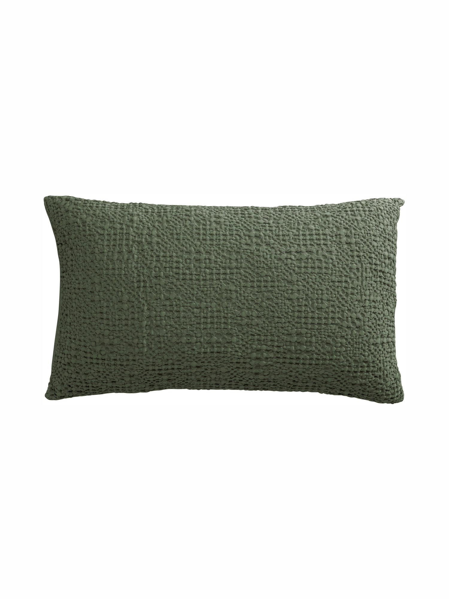 Tana Stonewashed Bed Cushion Olive