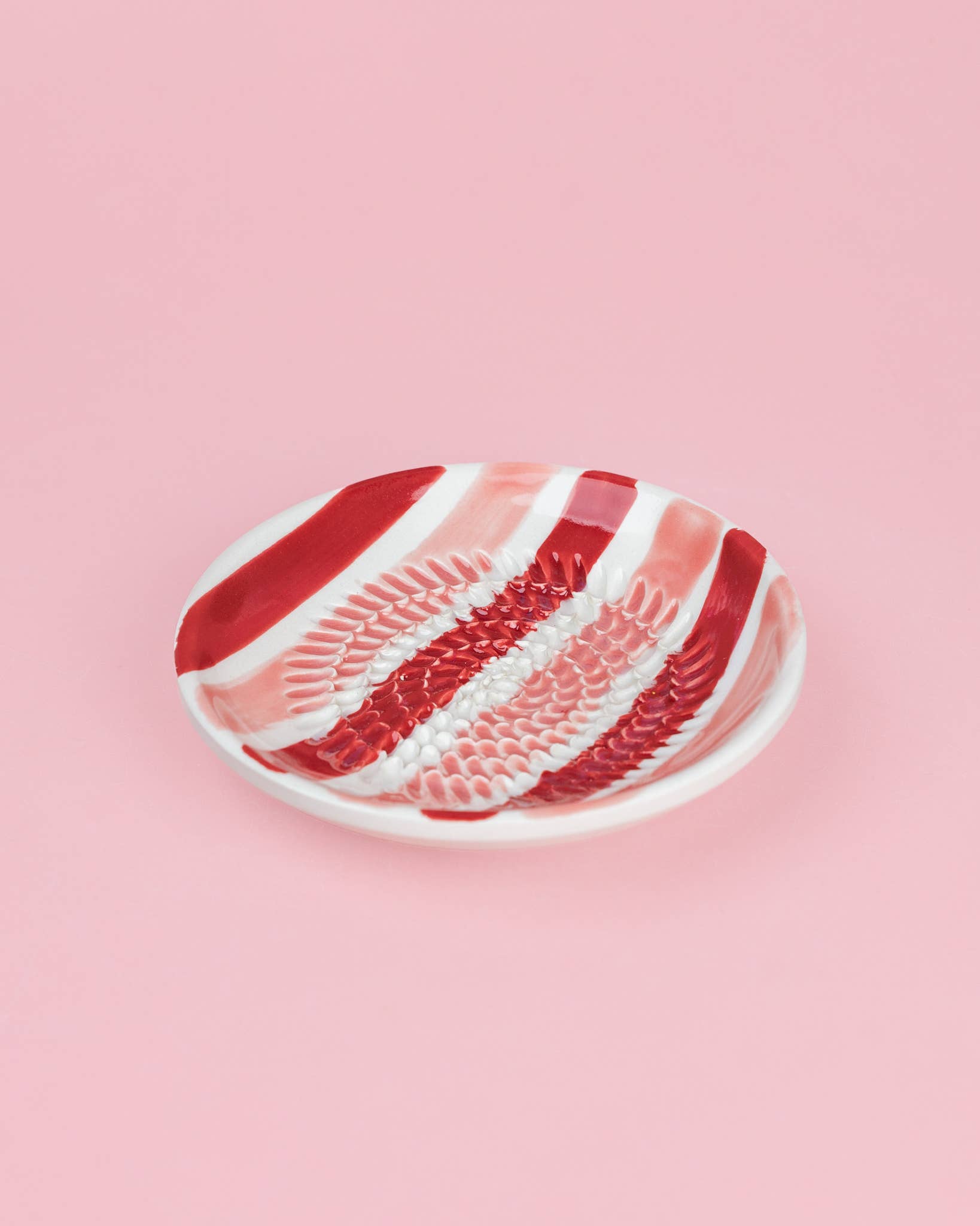 Small Ceramic Garlic Grater Plate - Gift Ready - Sweetheart