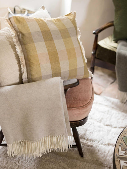 Kate Patterned Cushion - Bronze - 2 Sizes Available