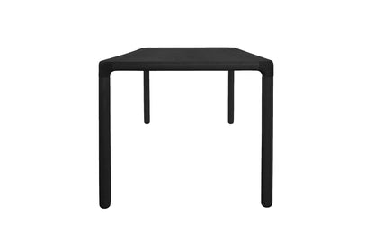 Storm Ash Wooden Dining Table - Black - 3 Sizes Available