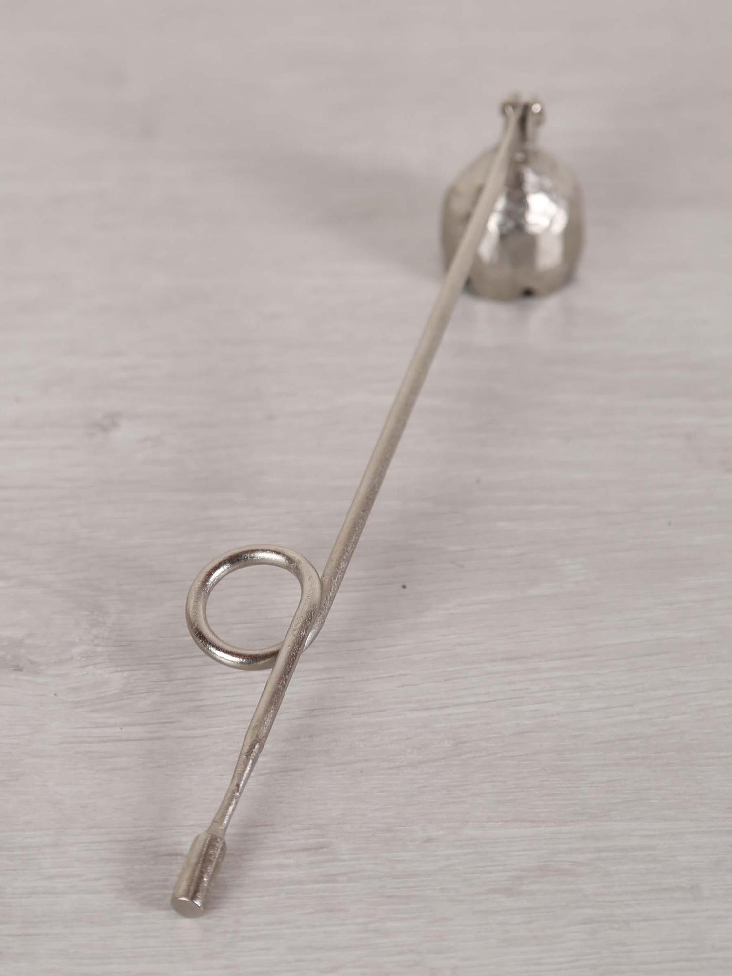 Ingrid candle snuffer - Antique Silver