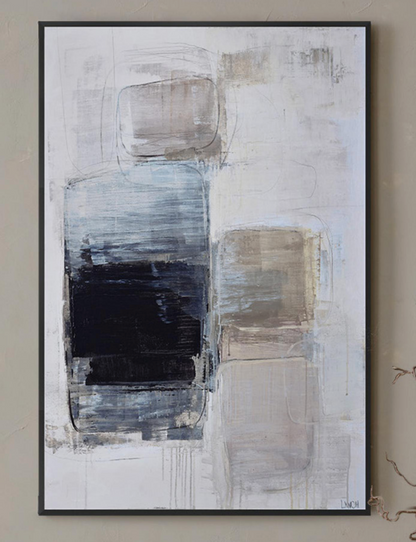 Arwin Blue Abstract Wall Art