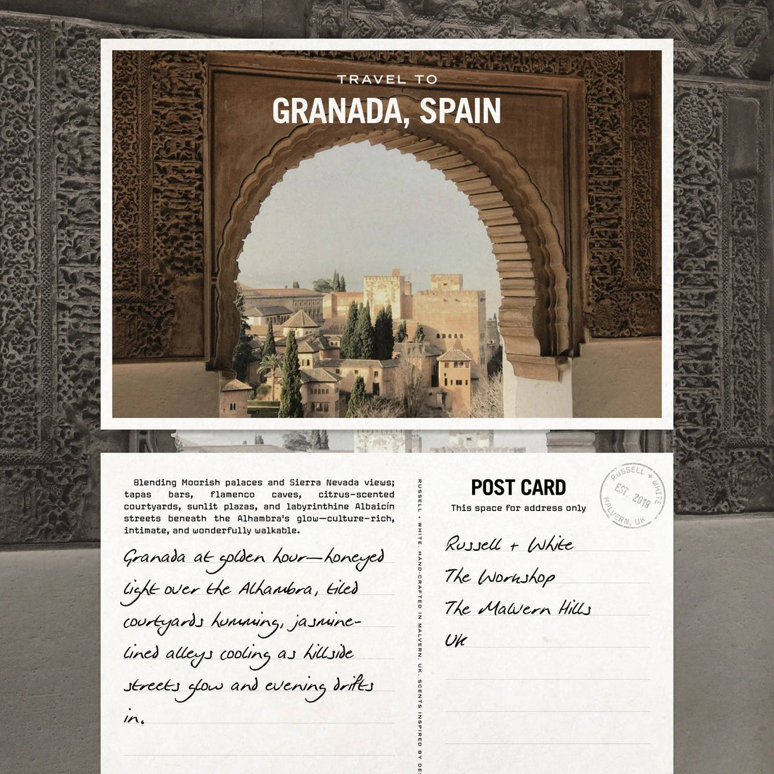 Sol Soy Wax Scented Candle - Lemon Leaf, Lavender, Cedarwood