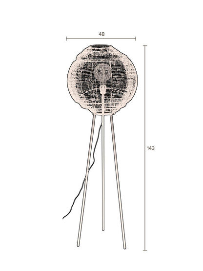 Meezan Floor Lamp - Colour Options Available