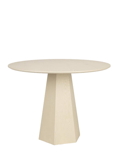 Pilar Round Dining Table - Brown Rice