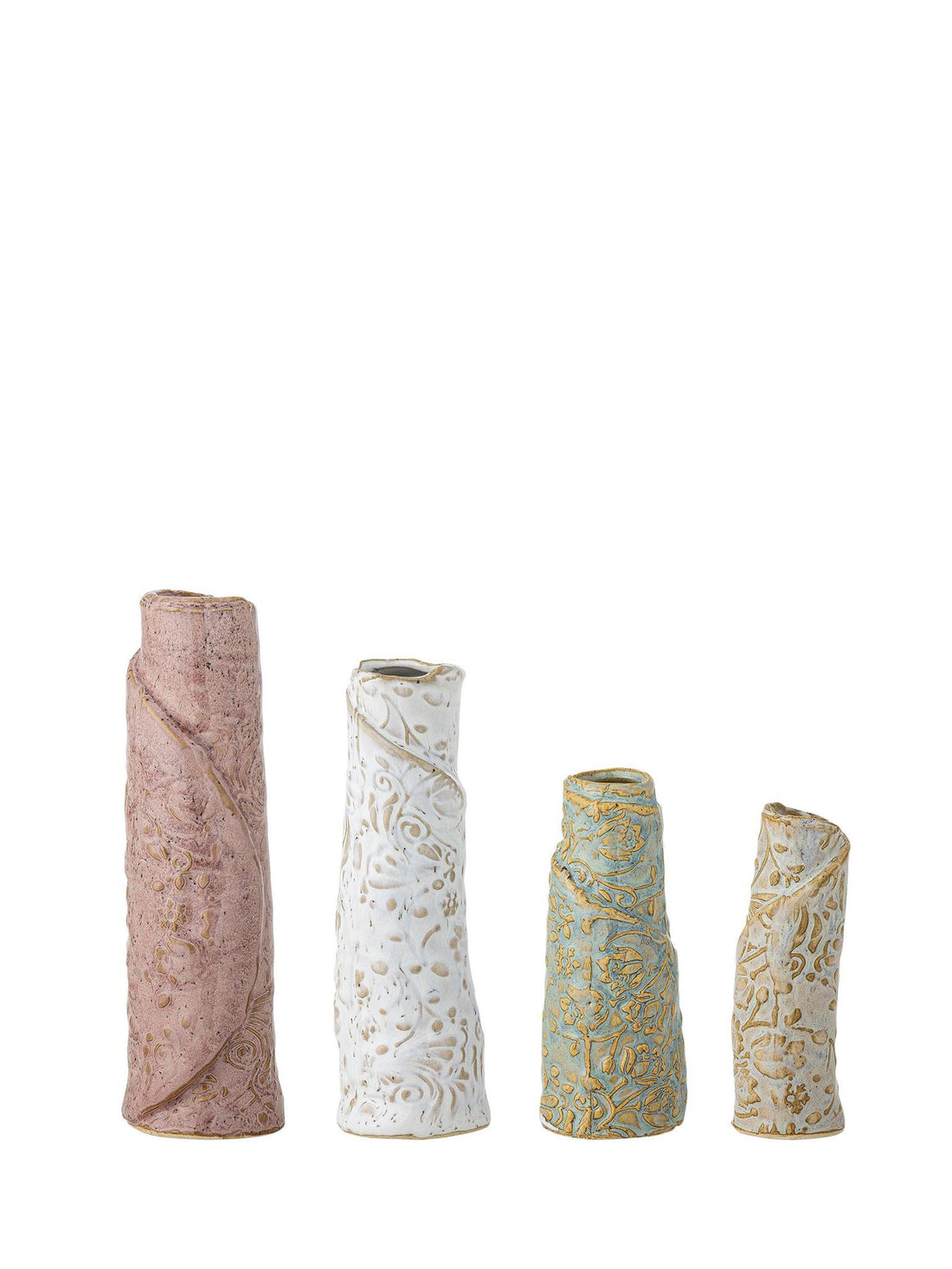 Temple Vase - Brown - Stoneware