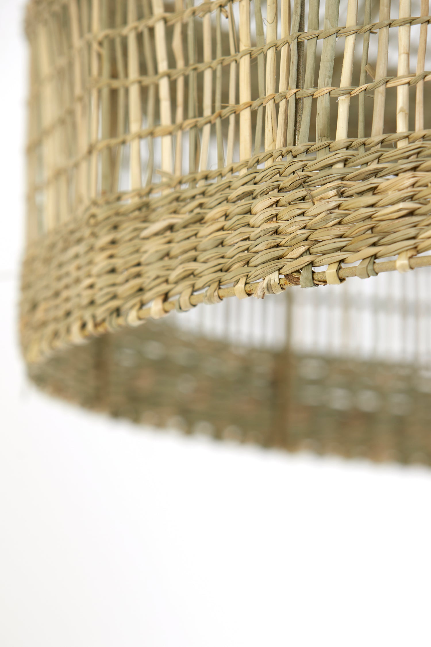 Latika Seagrass Hanging Lamp - Large