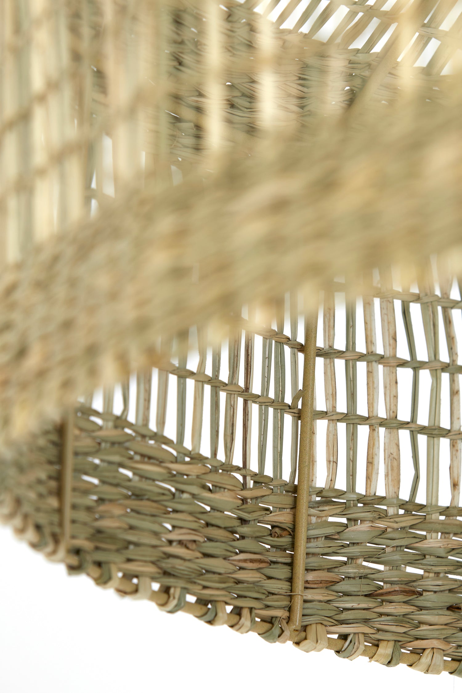 Latika Seagrass Hanging Lamp - Large