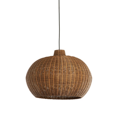 Melzor Hanging lamp - Rattan, Dark Brown - 55x40.5cm