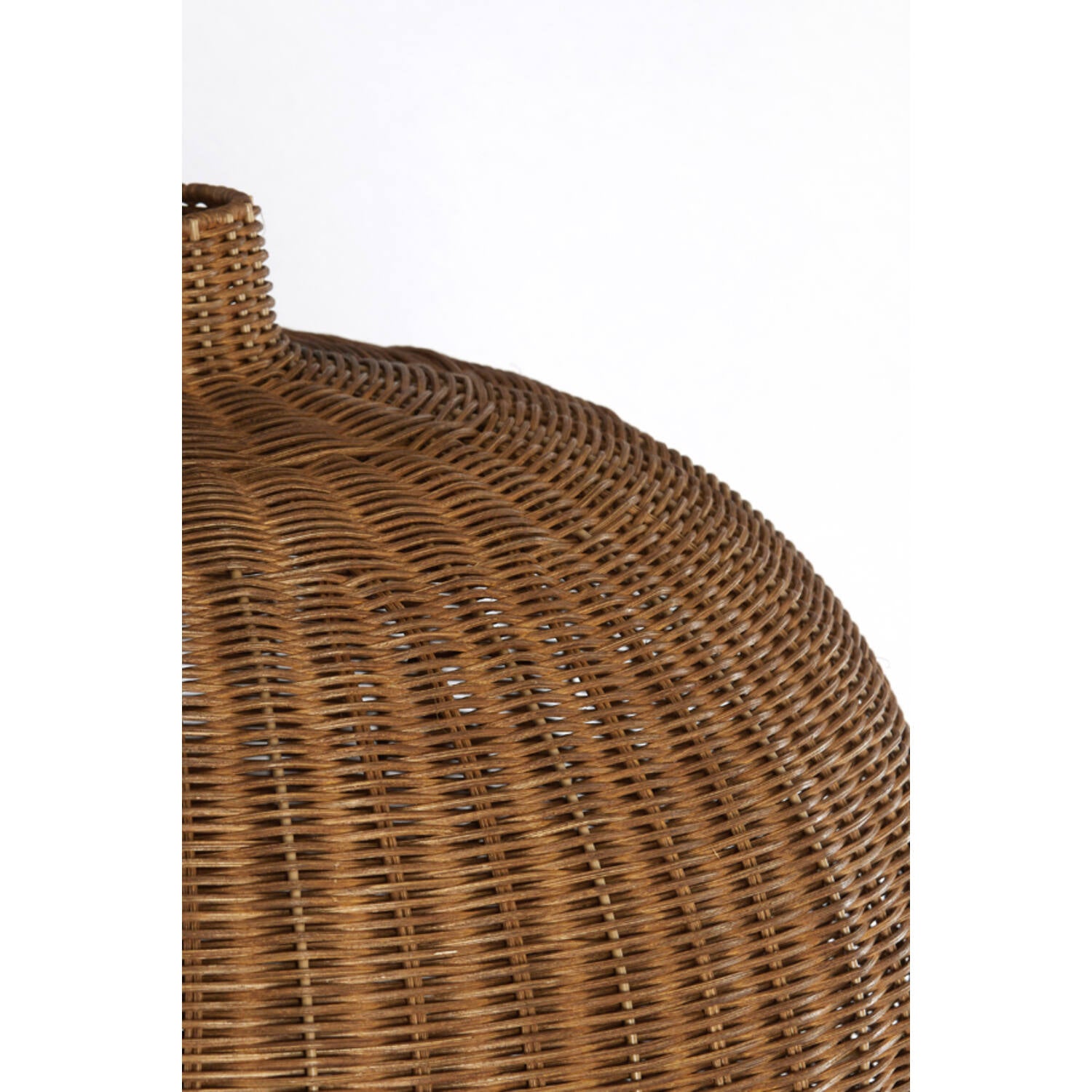 Melzor Hanging lamp - Rattan, Dark Brown - 55x40.5cm