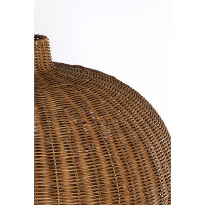 Melzor Hanging lamp - Rattan, Dark Brown - 55x40.5cm