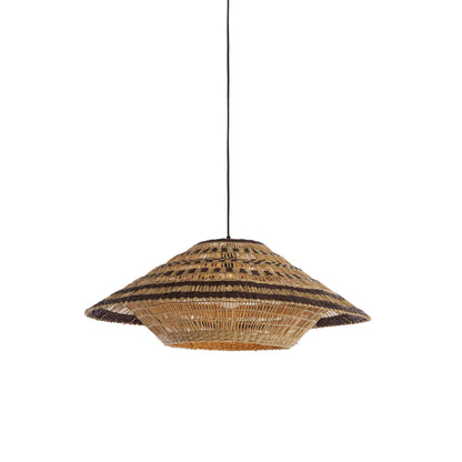 Owana Hanging lamp - Seagrass Woven Brown Accents- 80x30 cm