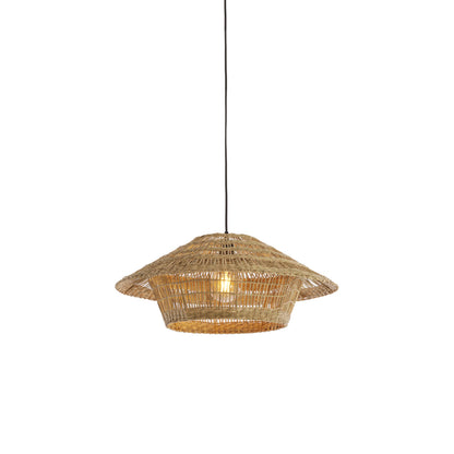 Owana Hanging lamp - Seagrass natural - 64x26 cm