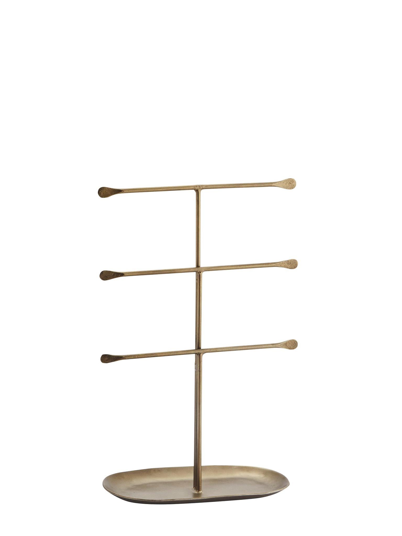 Hand Forged Three Tiered Jewellery Stand