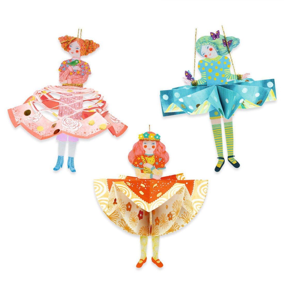 Paper Dresses - Simple Origami