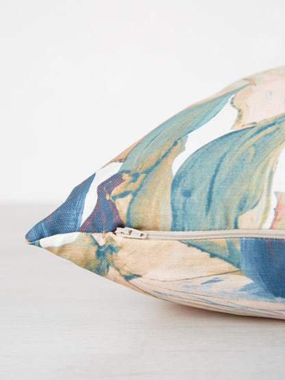 Maya Cushion - Rose, Navy