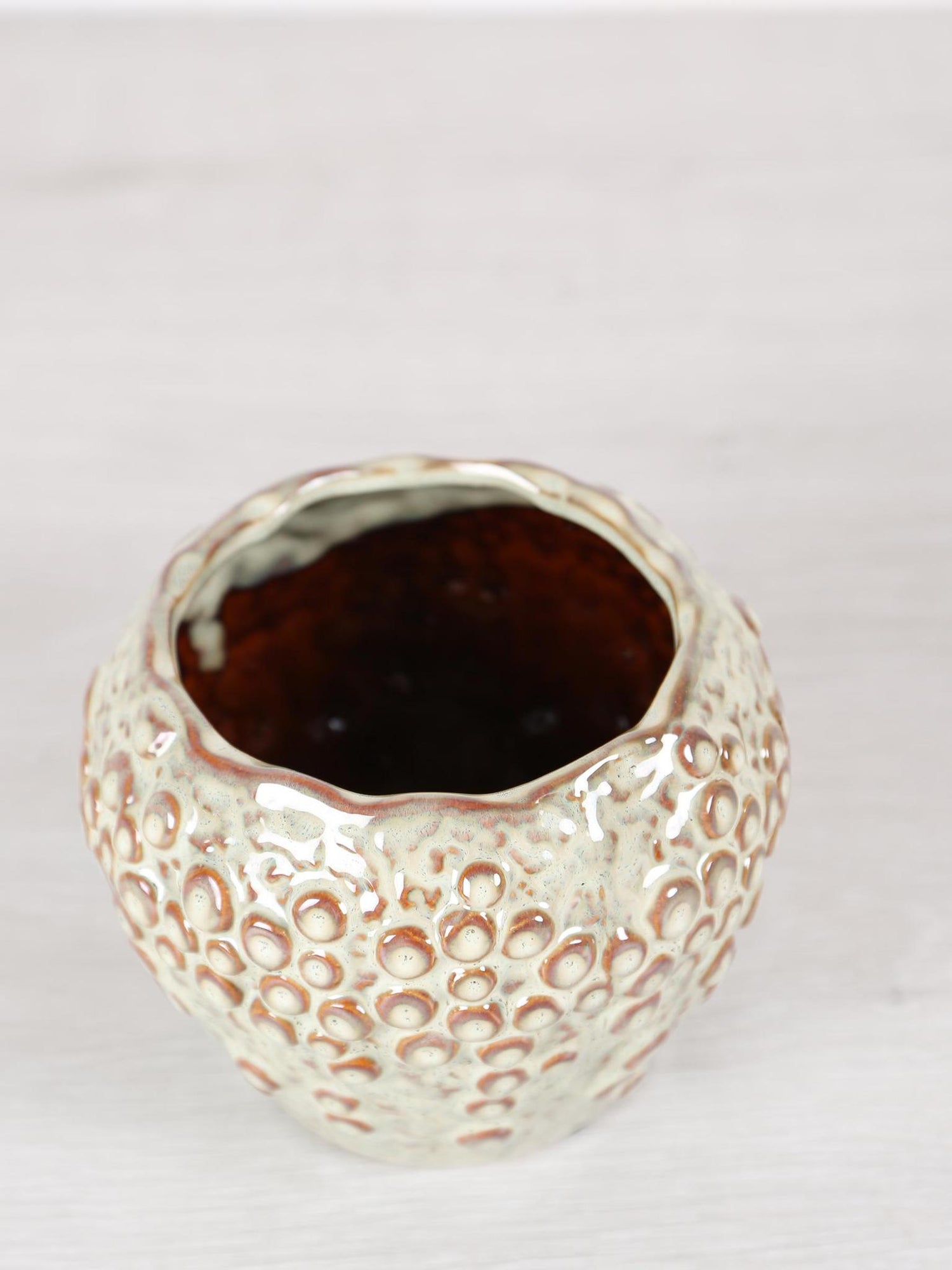 Avis Ceramic Pot - Cream