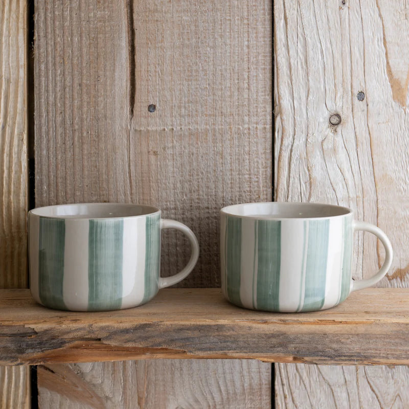 Cornflower Mug - Large - Set Of 2 - Colour Options Available