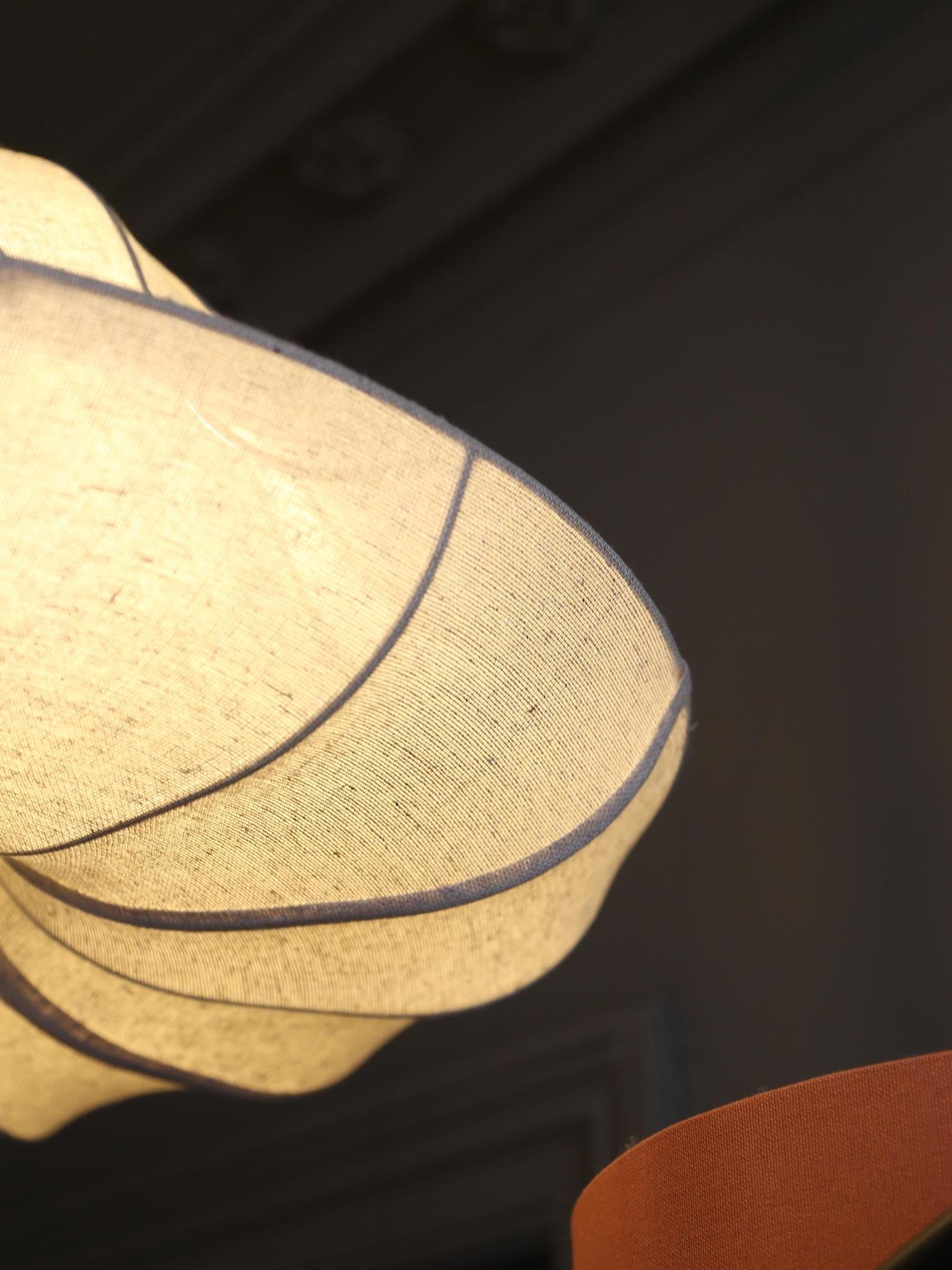 Iravelle Hanging Lamp - natural Linen